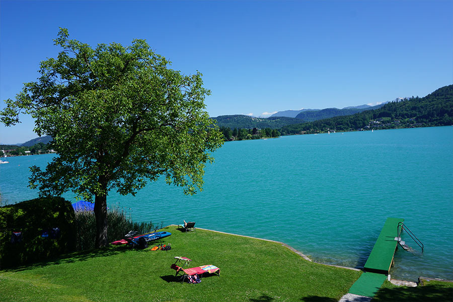 Wörthersee Appartements Ferienwohnungen See Köfer Kärnten - Lage 2